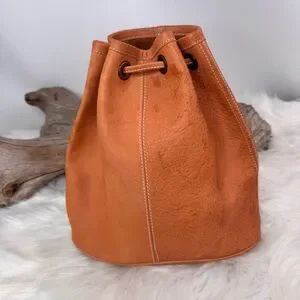 American Apparel | Bags | Rare American Apparel Tan Leather 